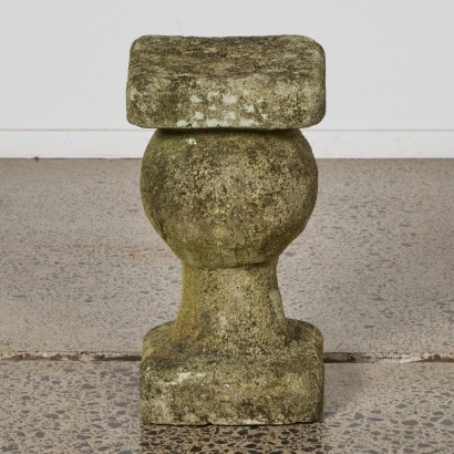A Vintage Concrete Plinth