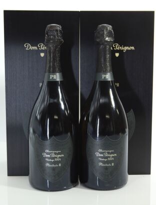 (2) 2004 Dom Perignon P2 Plenitude Brut, Champagne [RP95]