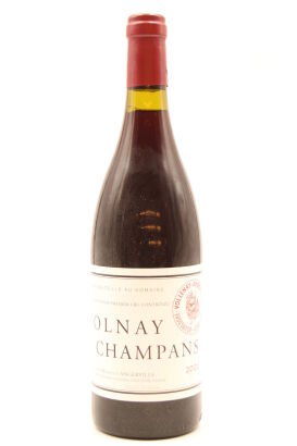 (1) 2002 Domaine Marquis d'Angerville Champans, Volnay Premier Cru
