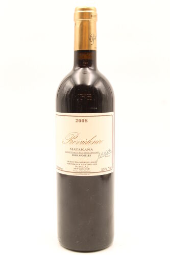 (1) 2008 Providence Four Apostles Merlot Cabernet Franc Malbec, Matakana