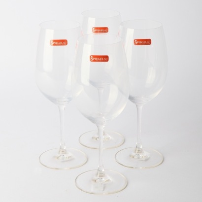 A set of four Spiegelau Bordeaux Glasses in box