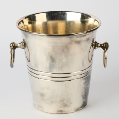 A UK Silver Plated Champagne Bucket by Sherwood