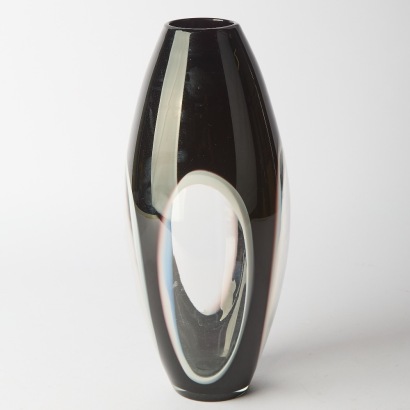 A Large Art Glass Vase