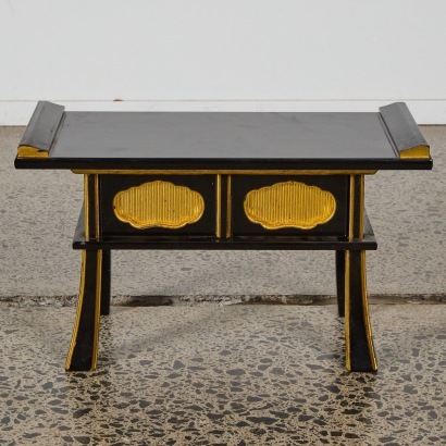 A Vintage Japanese Lacquer Buddhist Altar Table