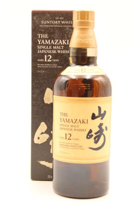 (1) Yamazaki 12 Year Old Single Malt Japanese Whisky, 43% ABV, 700ml (GB)