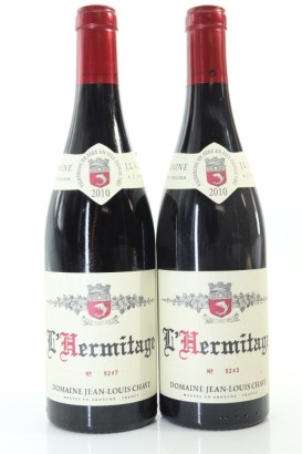 (2) 2010 Domaine Jean-Louis Chave Hermitage, Rhone [JR19]