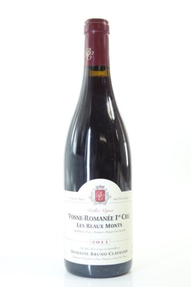 (1) 2011 Domaine Bruno Clavelier Les Beaux Monts Vieilles Vignes, Vosne-Romanee Premier Cru