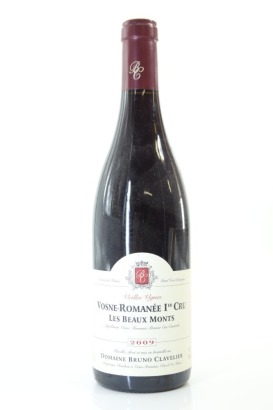 (1) 2009 Domaine Bruno Clavelier Les Beaux Monts Vieilles Vignes, Vosne-Romanee Premier Cru