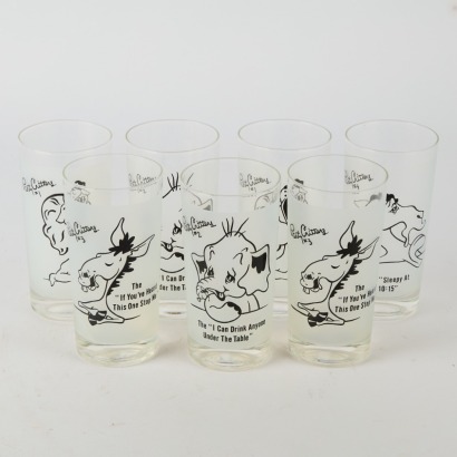 A Patry Critters Drinking Glasses