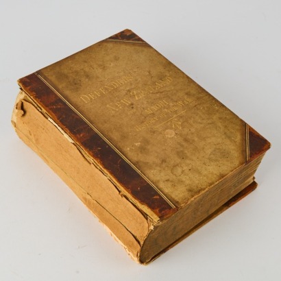 A Rare Defenders of New Zealand and Maori History of the War, First Edition Book, 1887