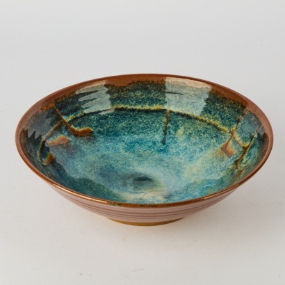 A Peter Stichbury Chun Glazed Studio Pottery Bowl