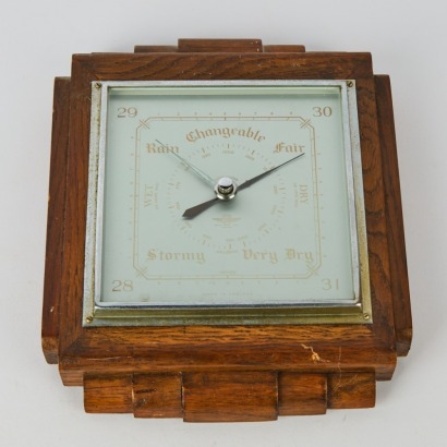 An Art Deco Barometer Made In England