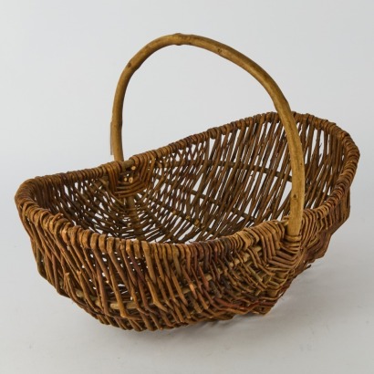 A Vintage Handwoven Herb Trug