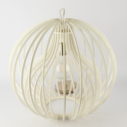 A Balsa Wood Light Pendant