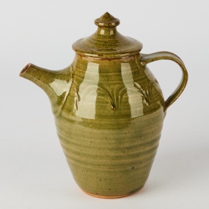 A Green Clifford Smith Teapot