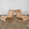 A Pair of Ruth Chairs by David Trubridge