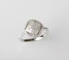 18ct White Gold Diamond Dress Ring