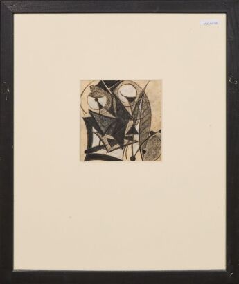 A Framed Abstract Artwork