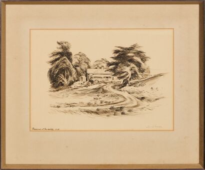 ERIC LEE JOHNSON Farm House in Dargaville