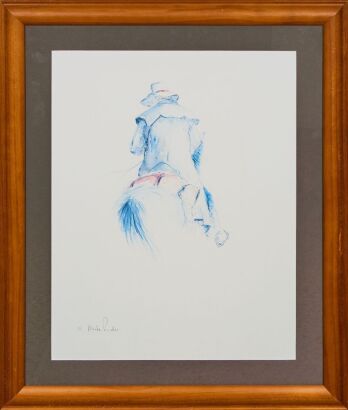 A Print of The Drover by Michael Ponder