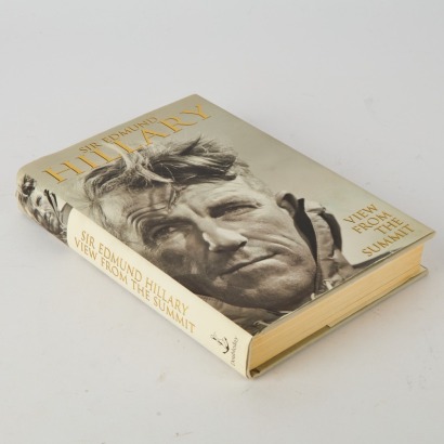 A Hand-Signed Edition of A View from the Summit by Sir Edmund Hillary