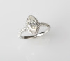 18ct White Gold Marquise Diamond Ring