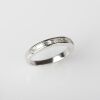 18ct White Gold Baguette Diamond Band