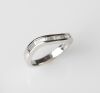 18ct White Gold Baguette Diamond Band