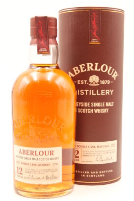 (1) Aberlour 12 YO Double Cask 1L 40% alc.