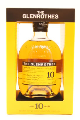 (1) Glenrothes 10 Year Old Speyside Single Malt Scotch Whisky 70cl 40% alc.