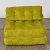 A Lime Green Occasional Chair/Folding Daybed - 2