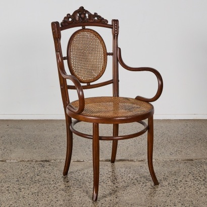 An Antique Thonet Bentwood Chair