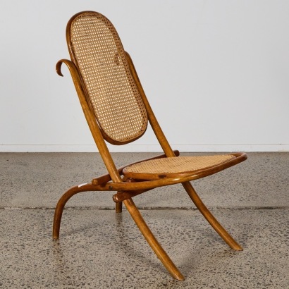 A Thonet Style Bentwood Folding Chair