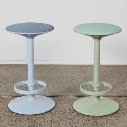 A Pair of Andreu World HULA Stools, Spain
