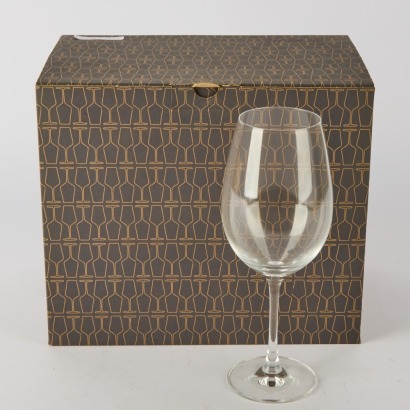 A Boxed Set of Six Schott Zwiesel Wine Glasses