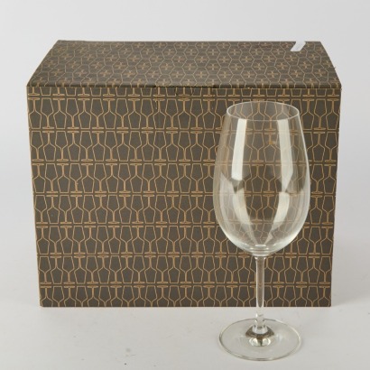 A Boxed Set of Six Schott Zwiesel Wine Glasses
