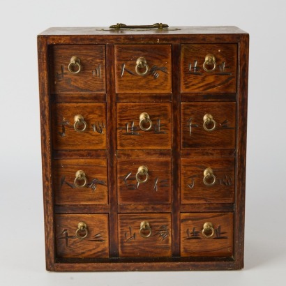 A Vintage Japanese Sewing Box