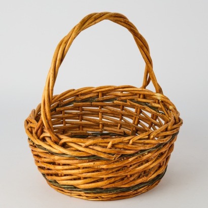A Vintage Wicker Basket