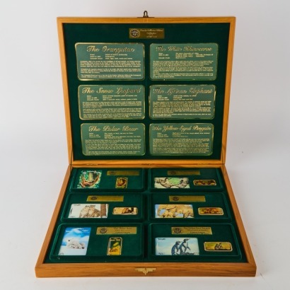 A Telecom Phone Card Endangered Animals Set 40 of 350 Issued
