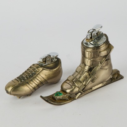 A Pair of Sport Themed Lighters