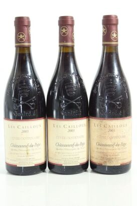 (3) 2003 Lucien et Andre Brunel Chateauneuf-du-Pape Les Cailloux Cuvee Centenaire, Rhone (TL)