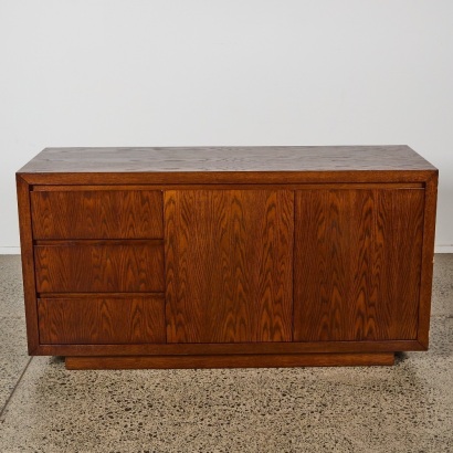 A Mid-Century Style Walnut Sideboard