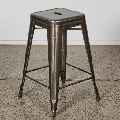 A Tolix Style Stool