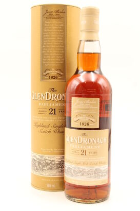 (1) Glendronach Parliament 21 year old Single Malt Whisky 70cl 48% alc