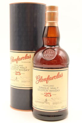 (1) Glenfarclas 25 Year Old Whisky 70cl 43 % alc