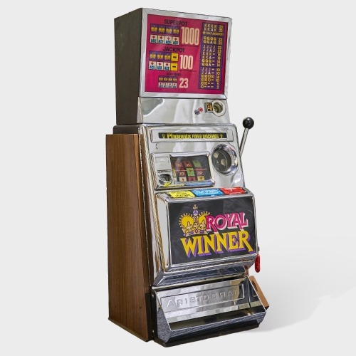 An Aristocrat 'Royal Winner' One Armed Bandit Slot Machine