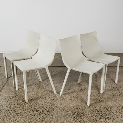 A Set of Four Driade Bo Chairs by Philippe Starck