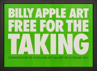 BILLY APPLE Free for the Taking