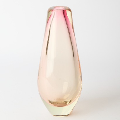 A Vintage Pink Murano Vase