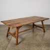 An Antique French Chestnut Farmhouse Table, c.1900 - 2